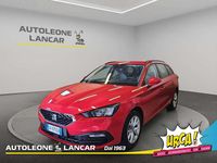 Usata Seat Leon Style 131 CV (96 kW) 2022 Rosso Station wagon