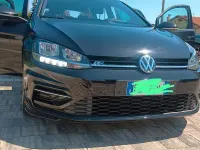 Usata VW Golf VII R-line 125 CV (91 kW) 2017 Nero Berlina