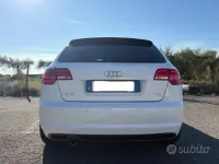 Usata Audi A3 S-Line 102 CV (75 kW) 2012 Bianco Utilitaria