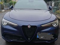 Usata Alfa Romeo Stelvio Executive 209 CV (153 kW) 2018 Blu/azzurro SUV