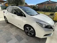 Usata Nissan Leaf N-Connecta 89 kW (122 CV) 2018 Bianco Utilitaria