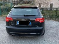 Usata Audi A3 S-Line 170 CV (125 kW) 2012 Nero Utilitaria