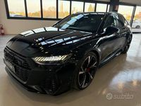 Usata Audi RS6 Ambiente 600 CV (441 kW) 2022 Nero Station wagon