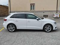 Usata Audi A3 Sport 116 CV (85 kW) 2018 Bianco Berlina