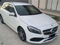 Usata Mercedes A180 Premium 109 CV (80 kW) 2018 Bianco Berlina