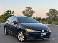 Usata VW Polo 90 CV (66 kW) 2019 Nero Utilitaria