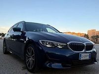 Usata BMW 318 Sport Line 150 CV (110 kW) 2020 Blu Station wagon