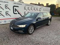 Usata VW Passat Business 150 CV (110 kW) 2021 Blu/azzurro Station wagon