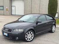 Usata Audi A3 S-Line 140 CV (102 kW) 2004 Nero Utilitaria