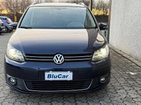 Usata VW Touran Highline 140 CV (102 kW) 2014 Blu Monovolume