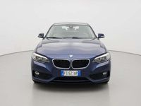 Usata BMW 218 Luxury Line 136 CV (100 kW) 2017 Blu/azzurro Coupé