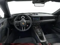 Nuova Porsche 911 Carrera 4 GTS 2026 Grigio vanadio metallizzato/capote blu Cabrio