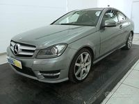 Usata Mercedes C220 Avantgarde 170 CV (125 kW) 2011 Grigio Coupé