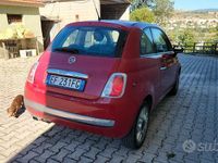 Usata Fiat 500 75 CV (55 kW) 2011 Rosso Utilitaria