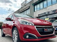 Usata Peugeot 208 Allure 81 CV (59 kW) 2017 Rosso Utilitaria