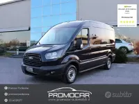 Usata Ford Transit 131 CV (96 kW) 2019 Blu Monovolume