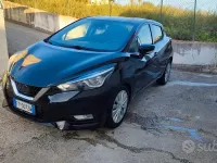 Usata Nissan Micra Visia 71 CV (52 kW) 2018 Nero Utilitaria