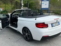 Usata BMW 218 M Sport 136 CV (100 kW) 2021 Bianco Cabrio