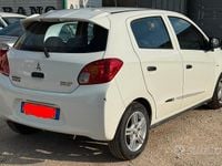 Usata Mitsubishi Space Star 69 CV (50 kW) 2014 Bianco Monovolume