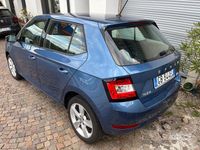 Usata Skoda Fabia Design Edition 95 CV (69 kW) 2020 Blu Berlina