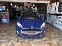 Usata Ford Fiesta 75 CV (55 kW) 2016 Blu Utilitaria