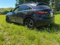 Usata Infiniti QX70 238 CV (175 kW) 2015 Nero SUV