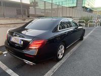 Usata Mercedes E200 Business 150 CV (110 kW) 2017 Nero Berlina