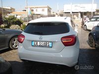 Usata Mercedes A180 Premium 122 CV (89 kW) 2013 Bianco Berlina