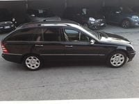 Usata Mercedes C220 Elegance 150 CV (110 kW) 2006 Nero Station wagon