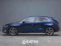 Usata Audi A3 Advanced 116 CV (85 kW) 2023 Blu navarra Berlina