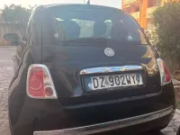 Usata Fiat 500 Lounge 69 CV (50 kW) 2010 Nero Utilitaria
