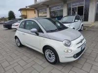 Usata Fiat 500C Dolcevita 69 CV (50 kW) 2021 Bicolor bianco/argento Cabrio
