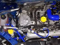 Usata Renault Mégane Coupé R.S. 250 CV (183 kW) 2010 Blu/azzurro Coupé