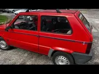 Usata Fiat Panda 1990 Rosso Utilitaria