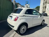 Usata Fiat 500 Lounge 69 CV (50 kW) 2011 Bianco Berlina