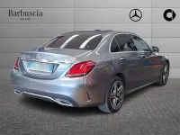 Usata Mercedes C220 Premium 194 CV (142 kW) 2019 Argento Berlina