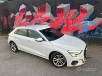 Usata Audi A3 150 CV (110 kW) 2023 Bianco Berlina