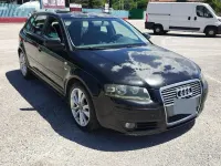 Usata Audi A3 140 CV (102 kW) 2006 Nero Utilitaria