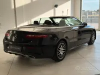 Usata Mercedes E220 Premium 194 CV (142 kW) 2021 Nero Cabrio