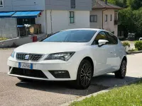 Usata Seat Leon XCELLENCE 150 CV (110 kW) 2017 Bianco Berlina