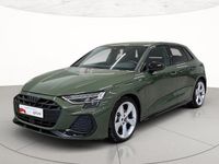 Usata Audi A3 S-Line 150 CV (110 kW) 2025 Verde distretto metallizzato Berlina