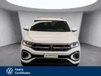Usata VW T-Roc R-line 150 CV (110 kW) 2023 Bianco pastello SUV