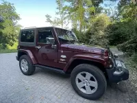 Usata Jeep Wrangler Sahara 177 CV (130 kW) 2007 Rosso SUV