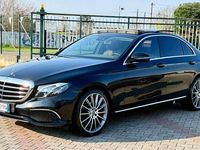 Usata Mercedes E220 Exclusive 194 CV (142 kW) 2019 Nero Berlina