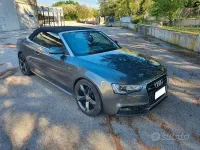 Usata Audi A5 Cabriolet S-Line 177 CV (130 kW) 2014 Grigio Cabrio