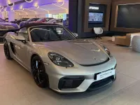 Usata Porsche Boxster Spyder 420 CV (308 kW) 2020 Argento Cabrio