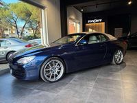 Usata BMW 640 Cabriolet 320 CV (235 kW) 2011 Blu/azzurro Cabrio