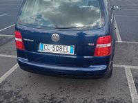 Usata VW Touran Trendline 170 CV (125 kW) 2003 Blu Monovolume
