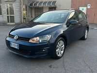 Usata VW Golf VII Highline 105 CV (77 kW) 2014 Blu Station wagon