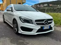 Usata Mercedes CLA200 136 CV (100 kW) 2015 Bianco Coupé
